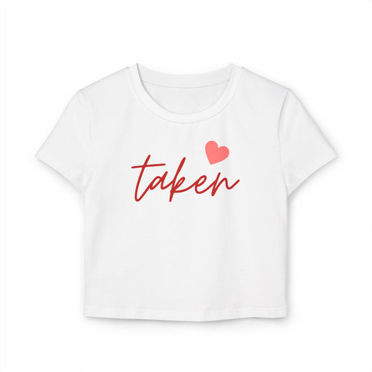 Valentine's Day Taken Baby Tee